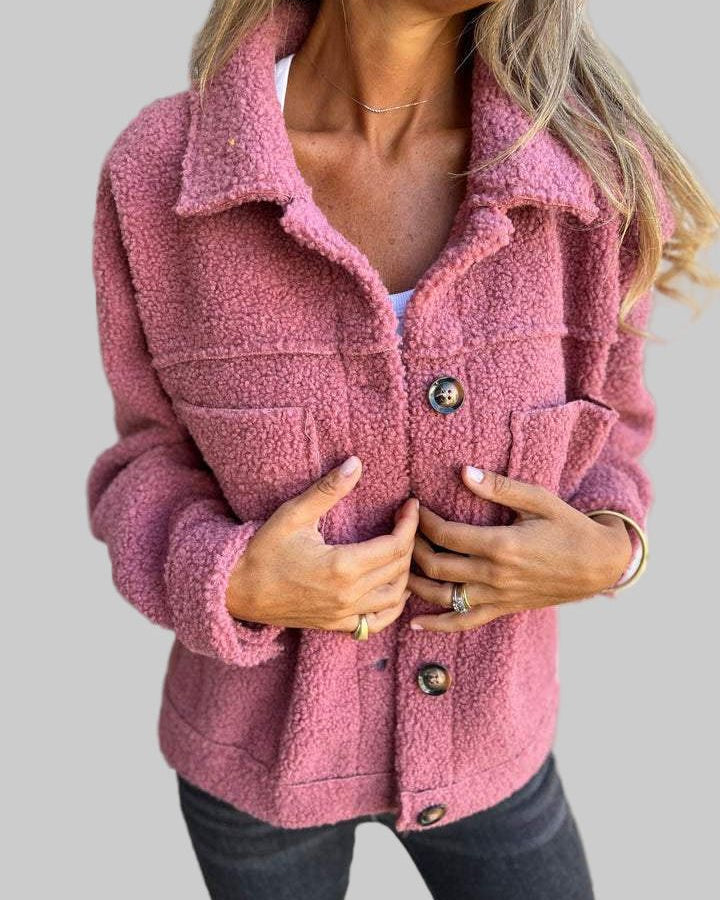 Antonia | Chaqueta abotonada acogedora