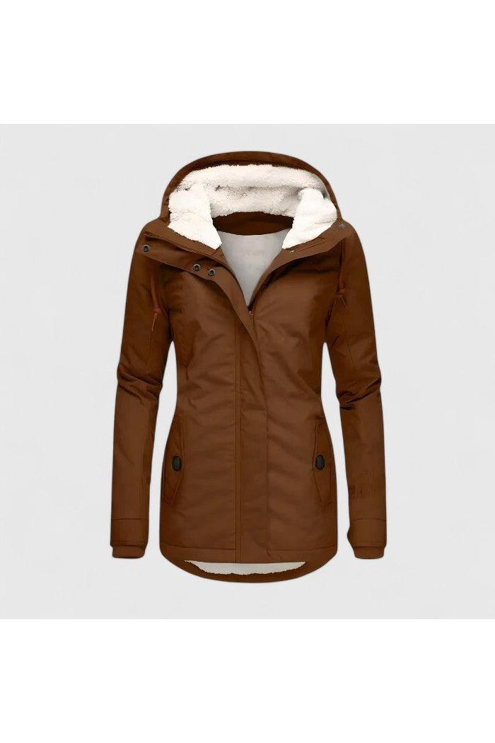 Lourdes | Chaqueta de invierno impermeable con capucha