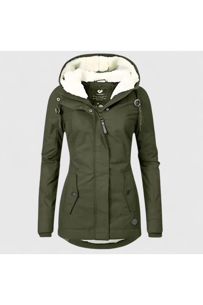 Lourdes | Chaqueta de invierno impermeable con capucha