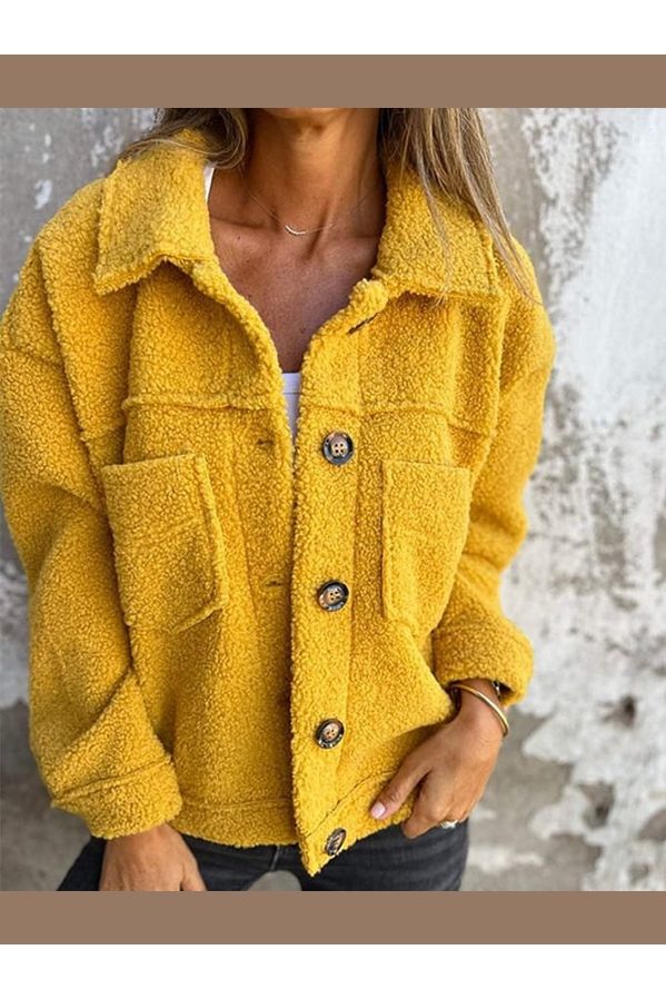 Antonia | Chaqueta abotonada acogedora